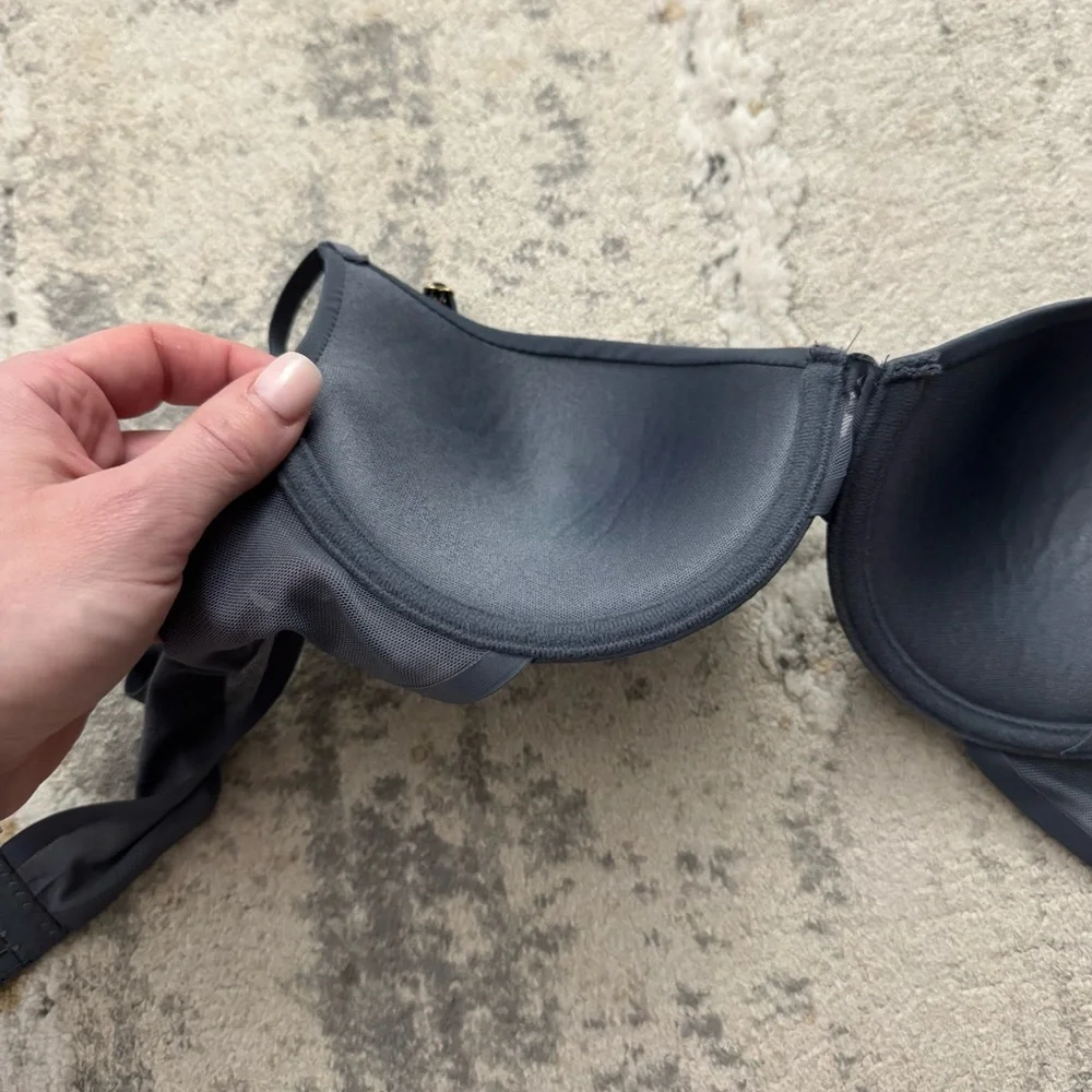 Like 🆕 Nicole Miller light lift push up t-shirt bra in dark bluish grey